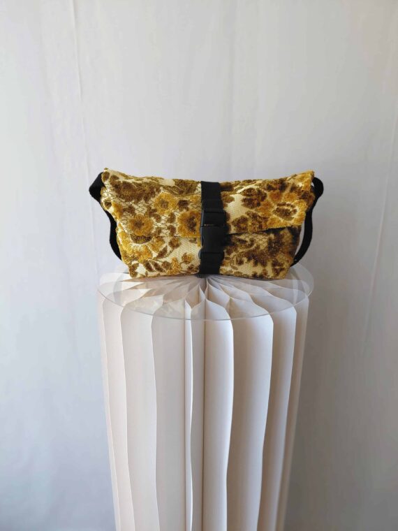 Sac banane Meryl - Collection Héritage - boucle clip- compact